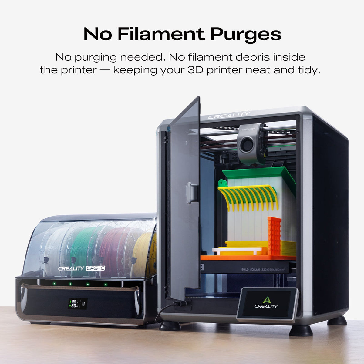Creality CFS-C Multicolor Filament System Kit for K1 Series 3D Printers