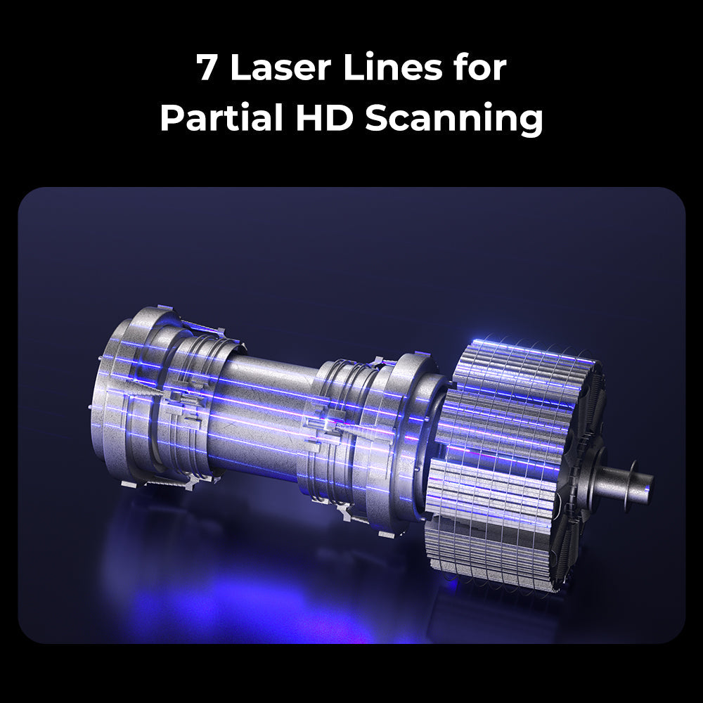 Creality Raptor Pro 3D Scanner with NIR Structured Light and High-Speed Scanning