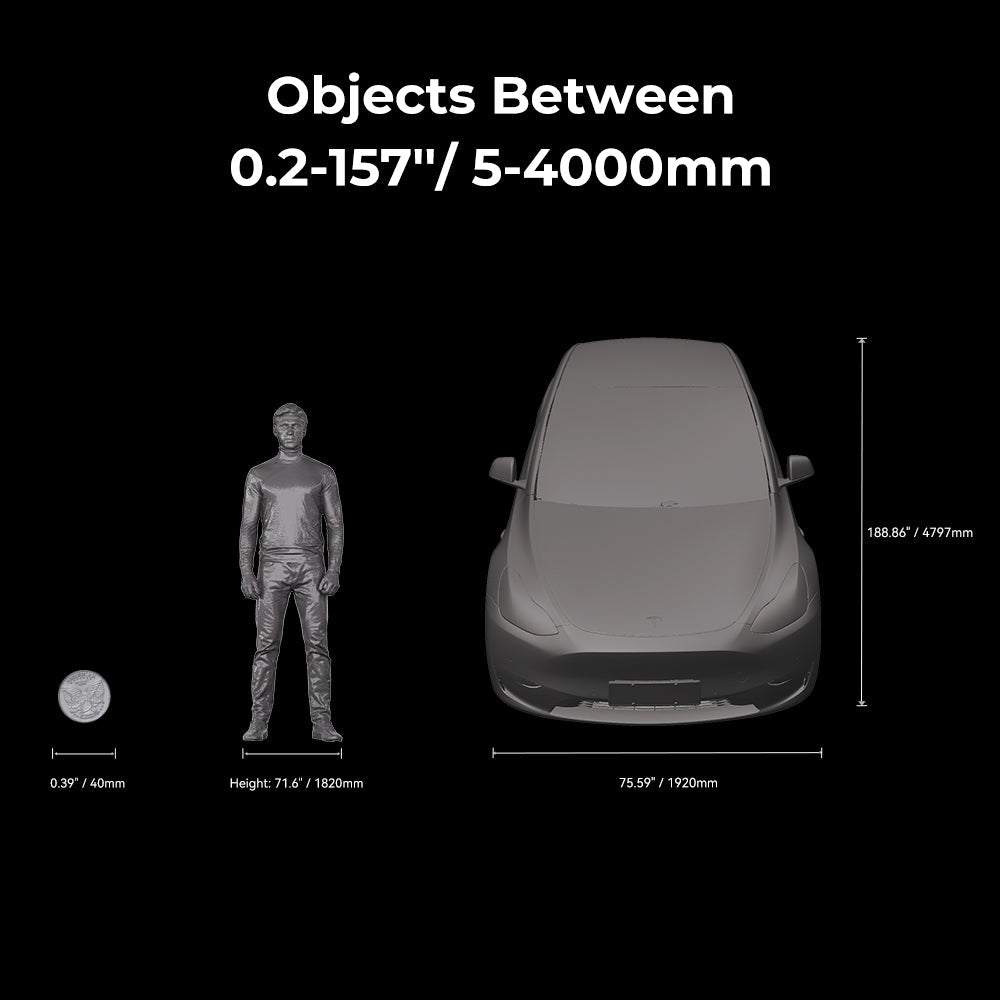Creality Raptor Pro 3D Scanner with NIR Structured Light and High-Speed Scanning