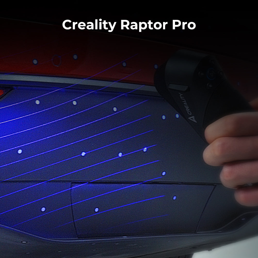Creality Raptor Pro 3D Scanner with NIR Structured Light and High-Speed Scanning