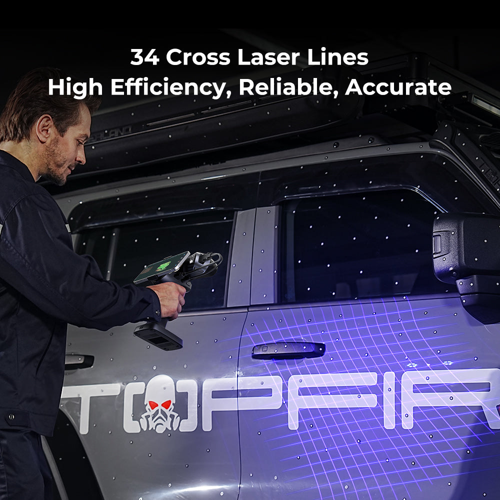 Creality RaptorX Wireless Blue Laser & NIR 3D Scanner with Wi-Fi 6