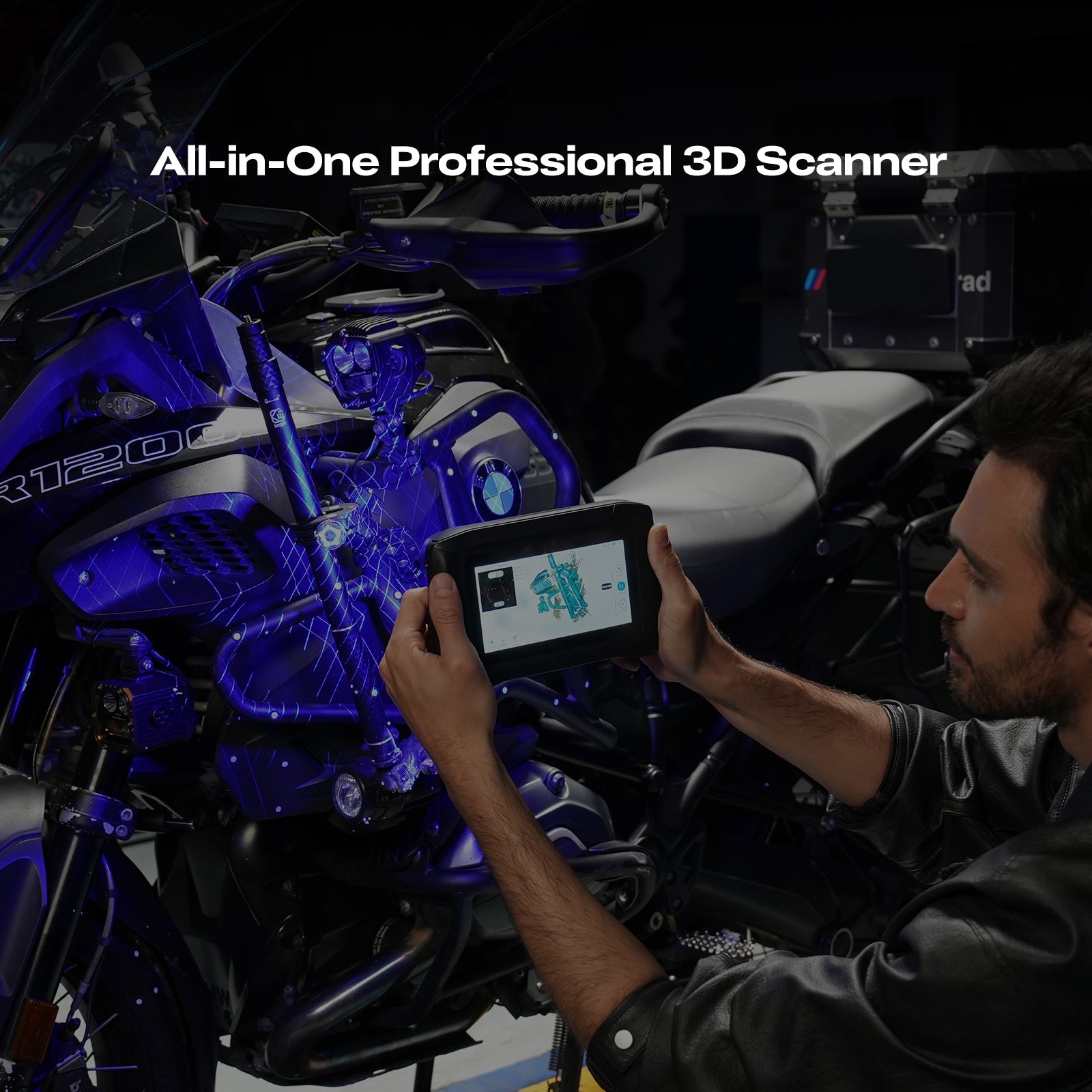 Creality Sermoon P1 3D Scanner with Advanced Multi-Line Laser Technology