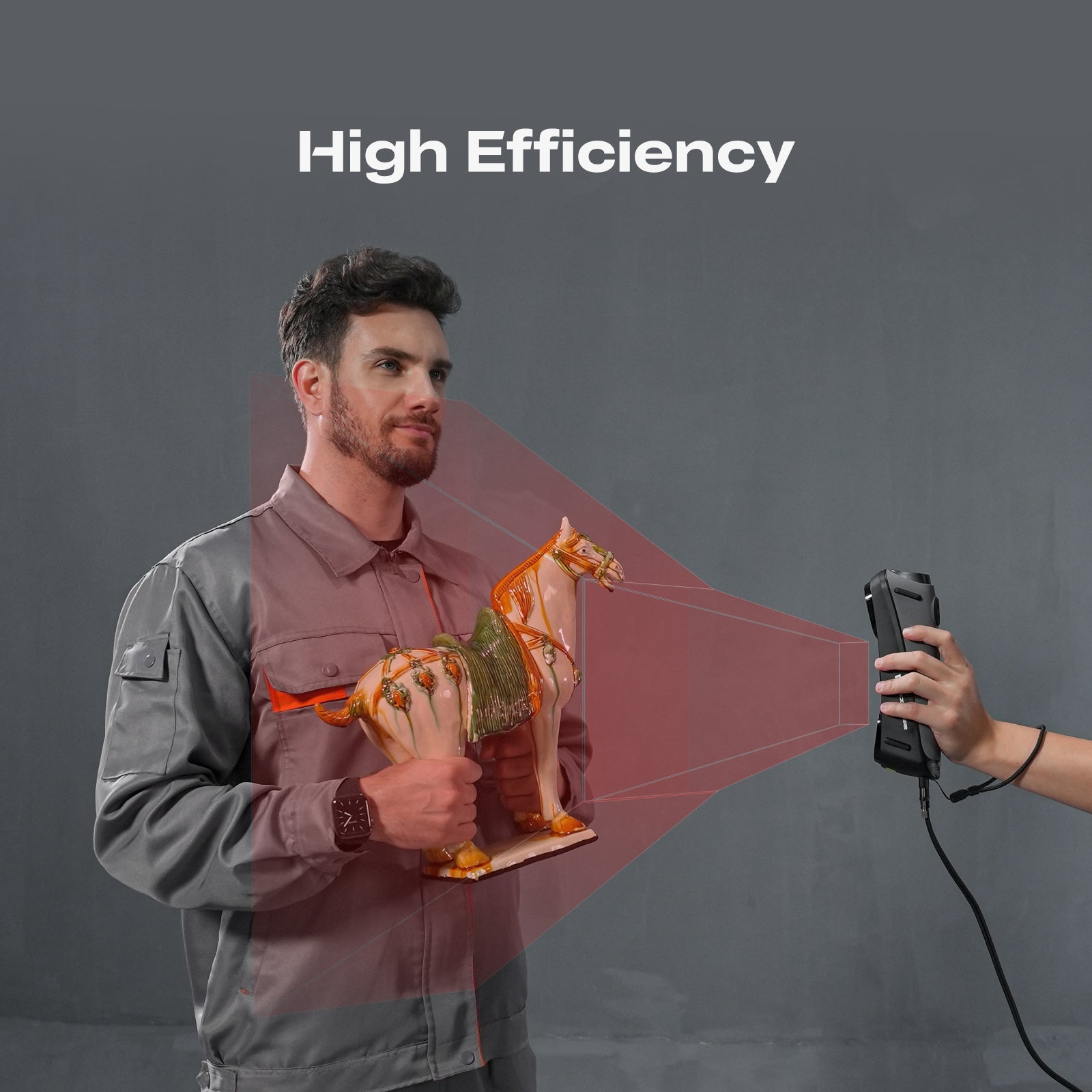 Creality Sermoon S1 3D Scanner High-Precision Versatile Range with AI Integration