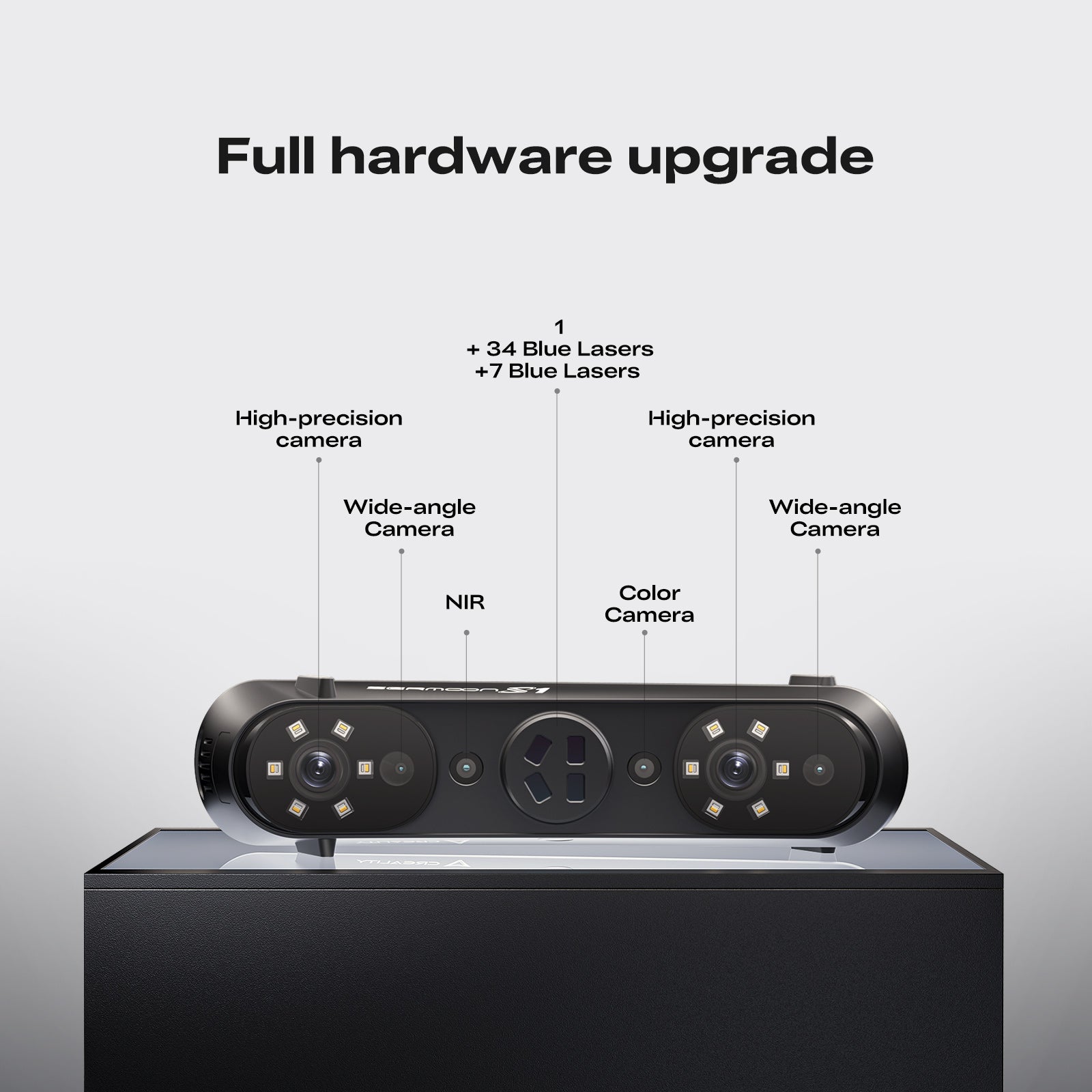 Creality Sermoon S1 3D Scanner High-Precision Versatile Range with AI Integration