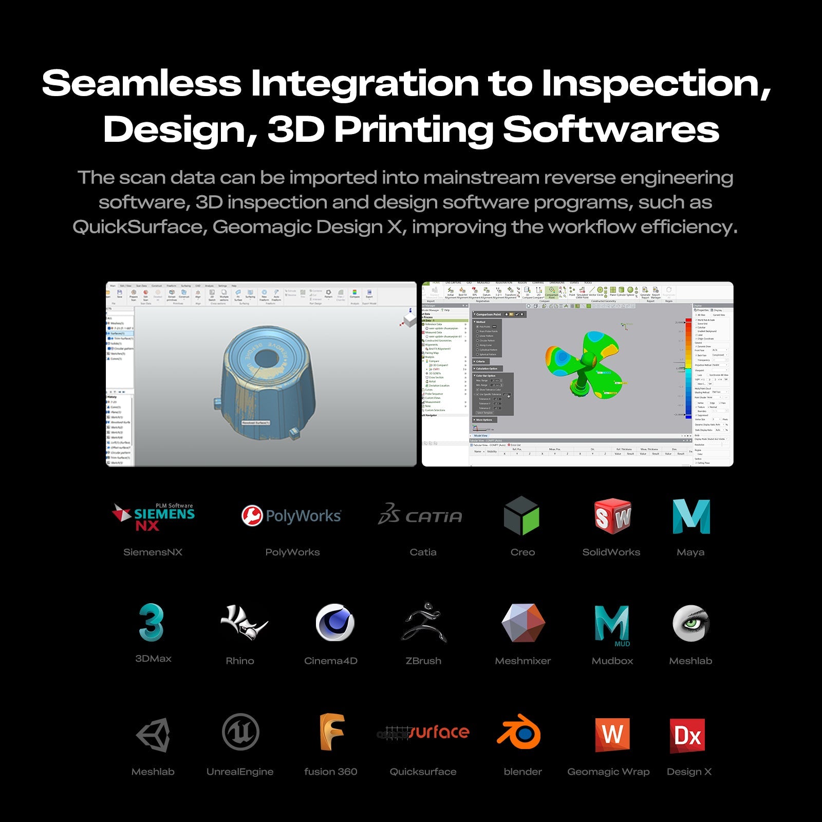 Creality Sermoon X1 3D Scanner with Advanced Multi-Light & AI Features
