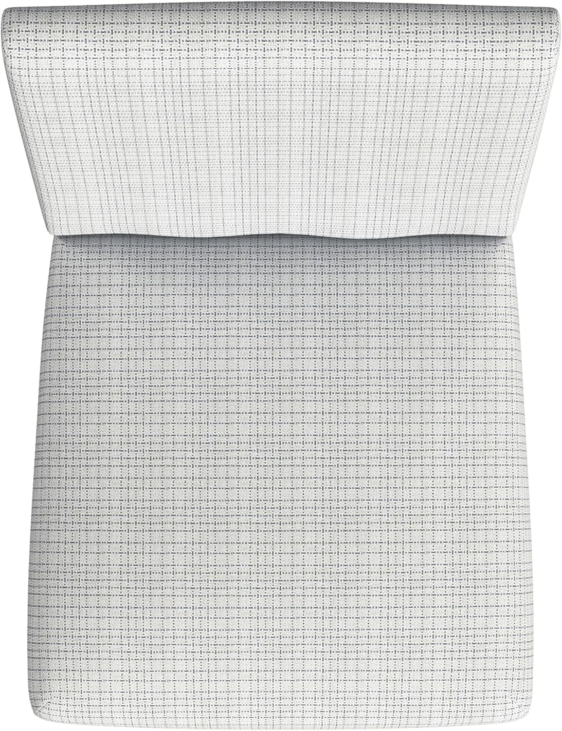Cream Upholstered Parsons Dining Chair For Dining Room