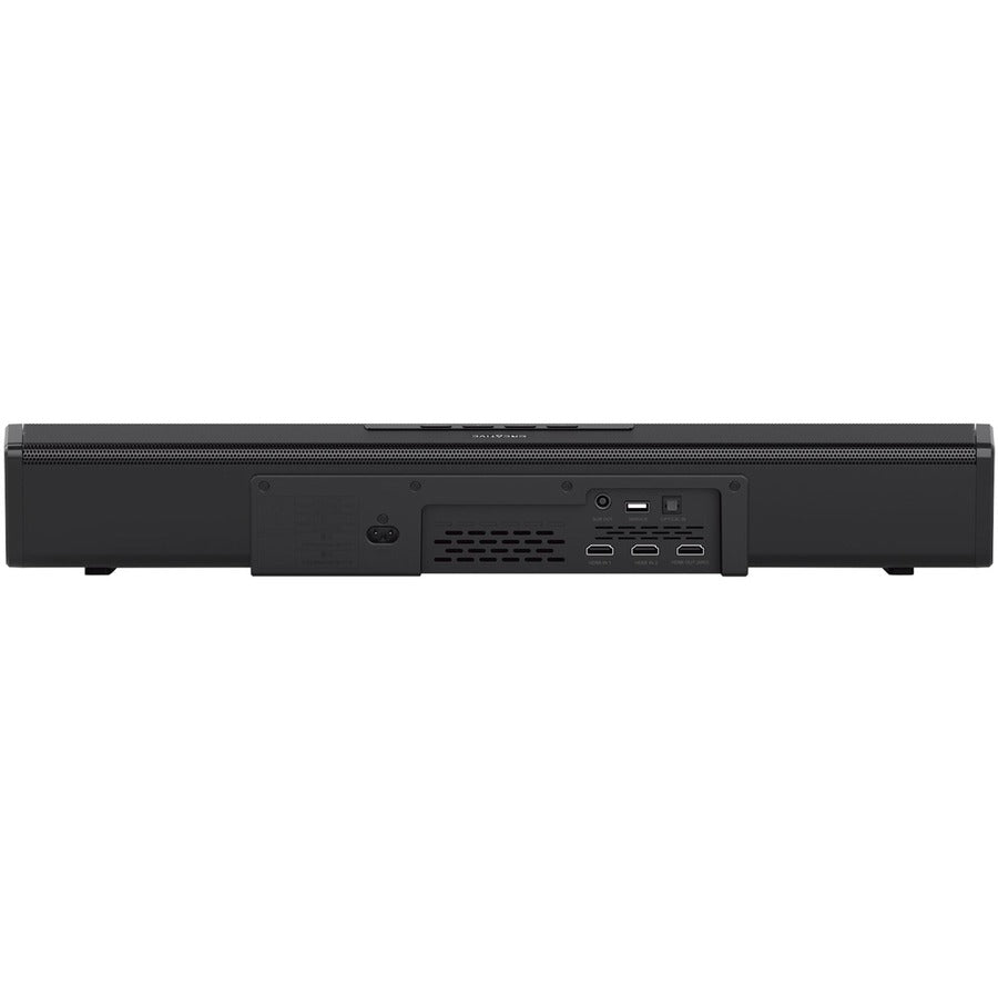 Creative Stage 360 2.1 Bluetooth Sound Bar Speaker - 120 W RMS - Black - Desktop, Floor