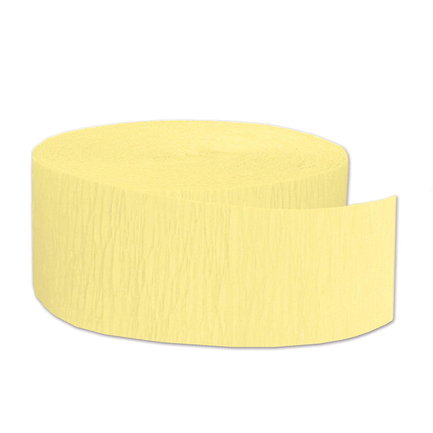 Crepe Streamers - Yellow