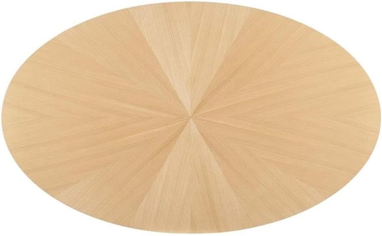 Crossroads 71 Inch Oak Oval Dining Table Mid Century
