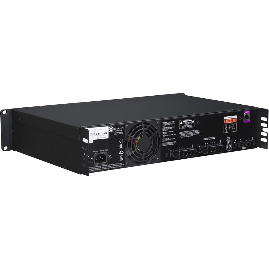 Crown CDi DriveCore 4|600 Amplifier - 2400 W RMS - 4 Channel - Black