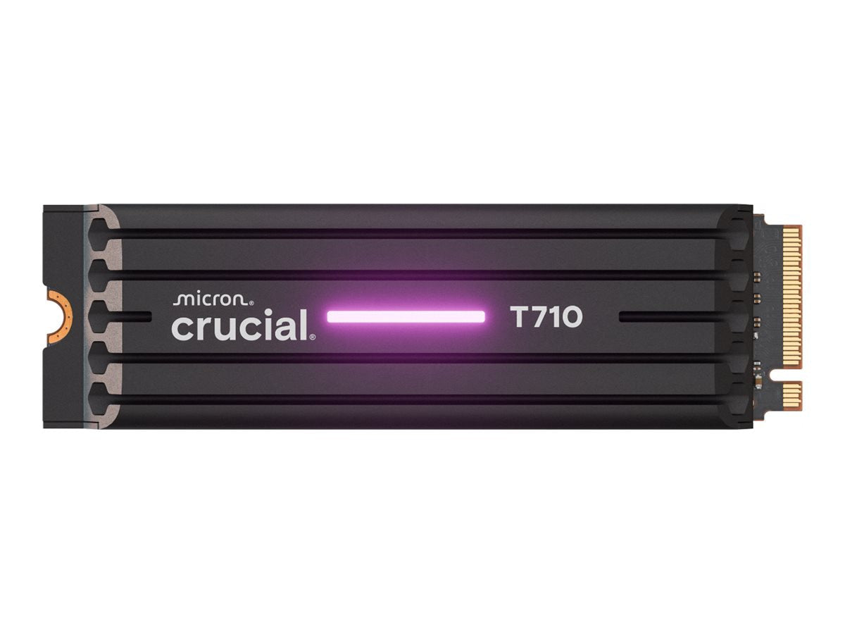 Crucial 2TB T710 PCIe NVMe SSD with Heatsink for High-Performance