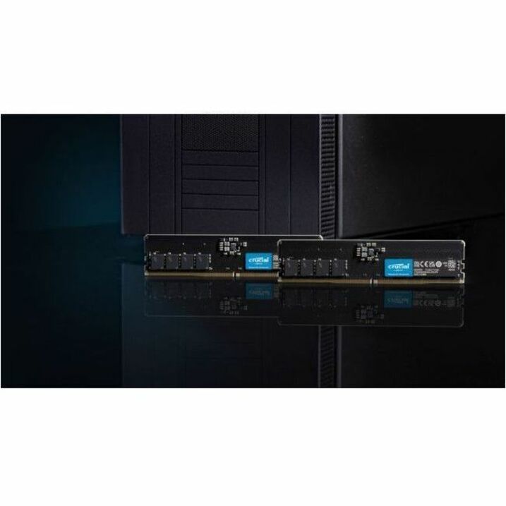 Crucial 32GB DDR5 SDRAM Memory Module - For Desktop PC, Motherboard - 32 GB (1 x 32GB) -