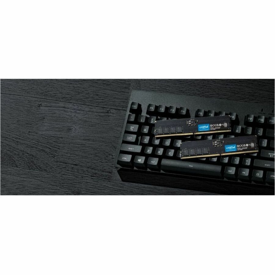 Crucial 32GB DDR5 SDRAM Memory Module - For Desktop PC, Motherboard - 32 GB (1 x 32GB) -