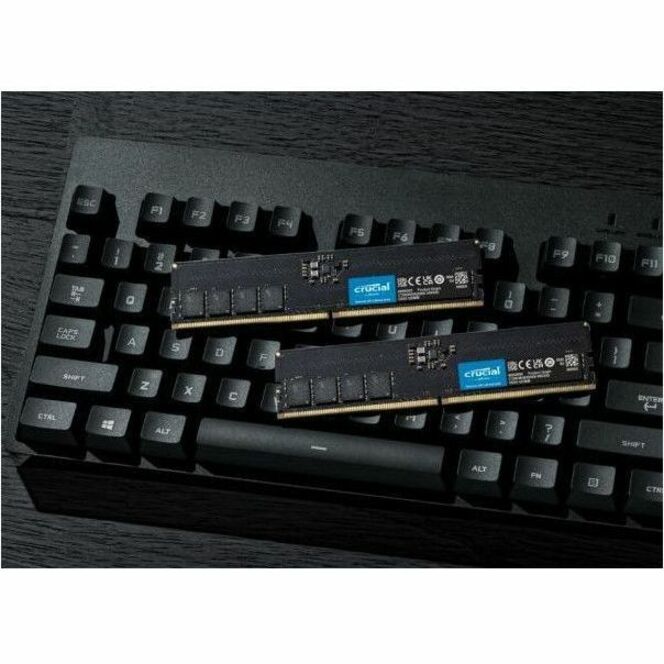Crucial - For Notebook - 64 GB (2 x 32GB) - DDR5-5600/PC5-44800 DDR5 SDRAM - 5600 MHz