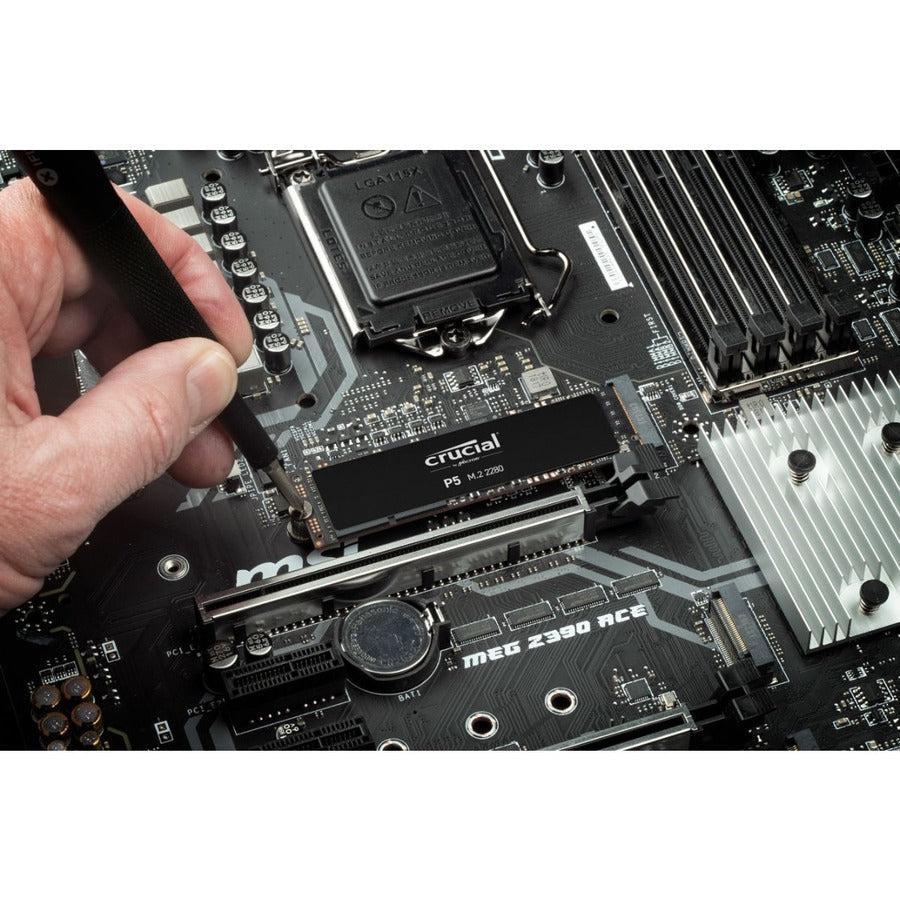 Crucial P5 2Tb 3D Nand Nvme Internal Ssd, Up To 3400 Mb/S - Ct2000P5Ssd8