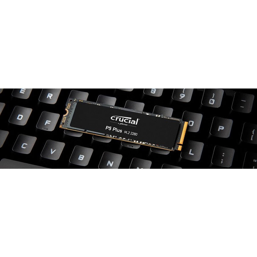 Crucial P5 Plus CT1000P5PSSD8 1 TB Solid State Drive - M.2 2280 Internal - PCI Express NVMe (PCI Express NVMe 4.0 x4)