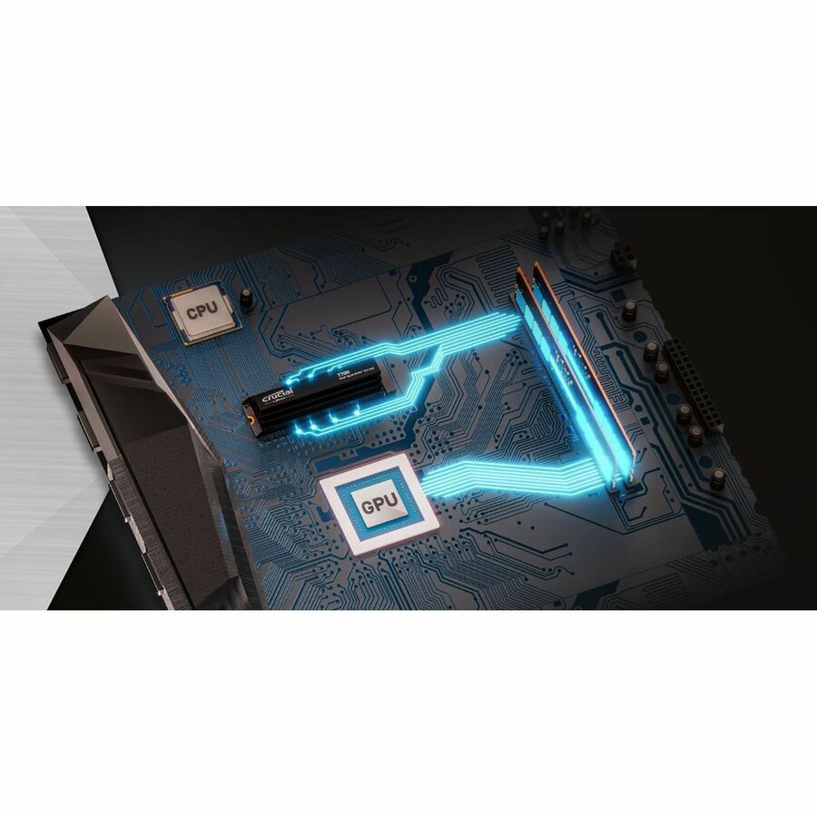 Crucial T700 2 TB Solid State Drive - M.2 2280 Internal - PCI Express NVMe (PCI Express