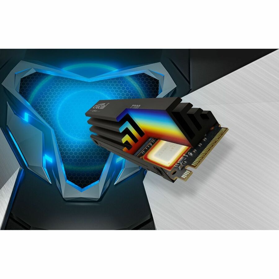 Crucial T700 2 TB Solid State Drive - M.2 2280 Internal - PCI Express NVMe (PCI Express