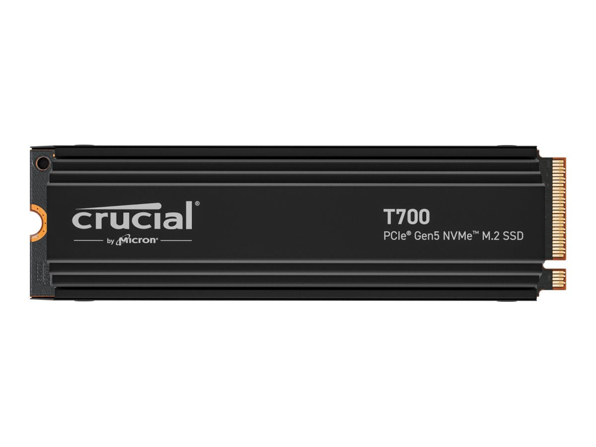 Crucial T700 - SSD - encrypted - 2 TB - internal - M.2 - PCI Express 5.0 (NVMe) - TCG Opal Encryption 2.01 CT2000T700SSD5