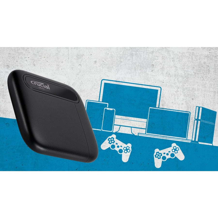 Crucial X6 4 TB Portable Solid State Drive - Internal CT4000X6SSD9