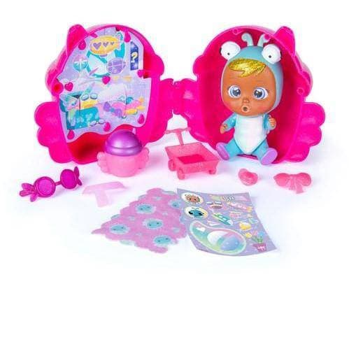 Cry Babies Magic Tears Winged House with Glittery Doll & Accessories for Kids