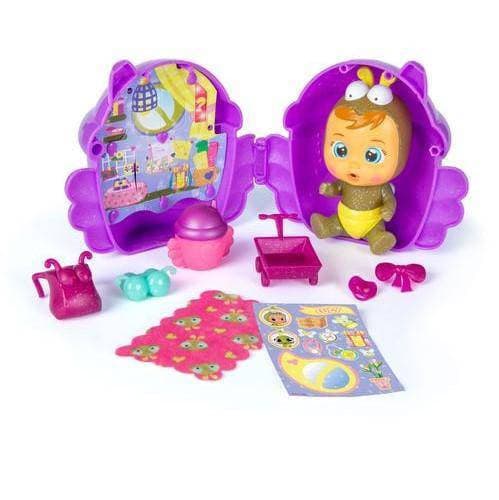 Cry Babies Magic Tears Winged House with Glittery Doll & Accessories for Kids