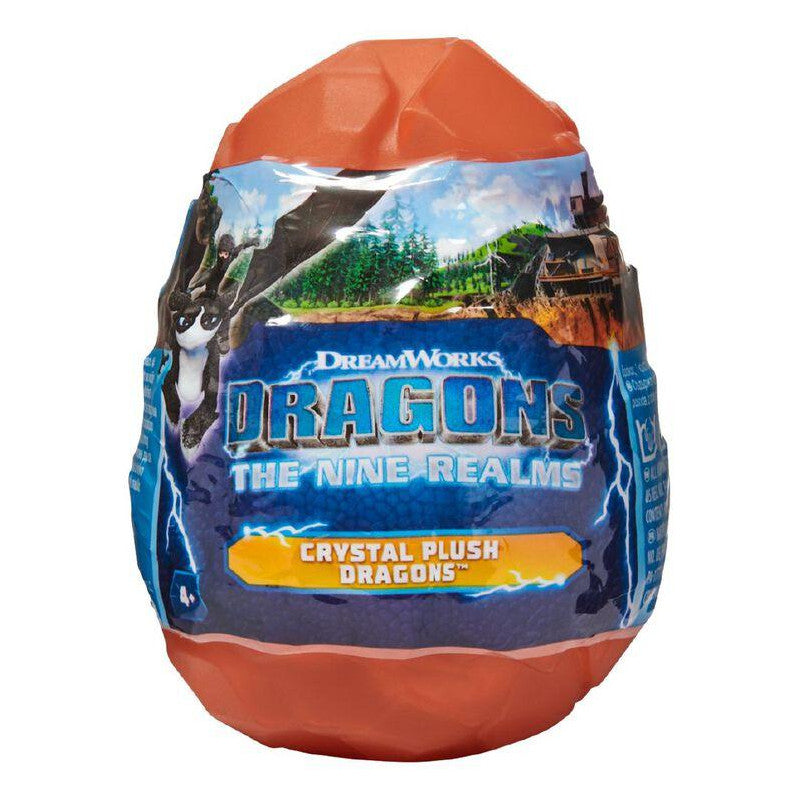 Crystal Plush Dragon in Egg -