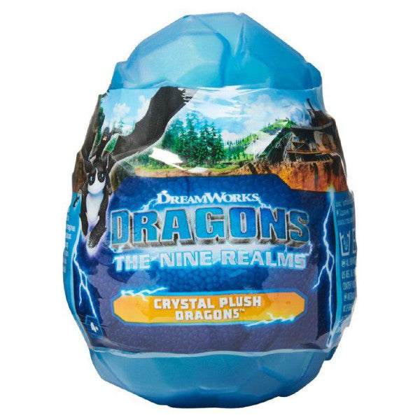 Crystal Plush Dragon in Egg -