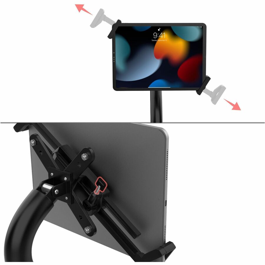 Cta Digital Pad-Parasw Tablet Security Enclosure 35.6 Cm (14") Black
