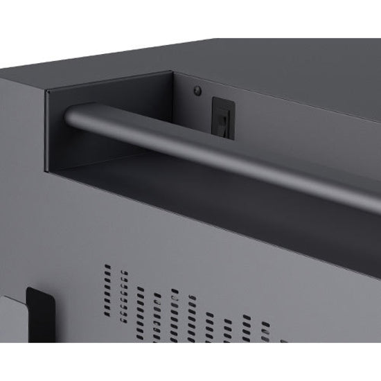 Cube Cart 36 Ac Black Pumice,Ac Charge 1.24In W Slots