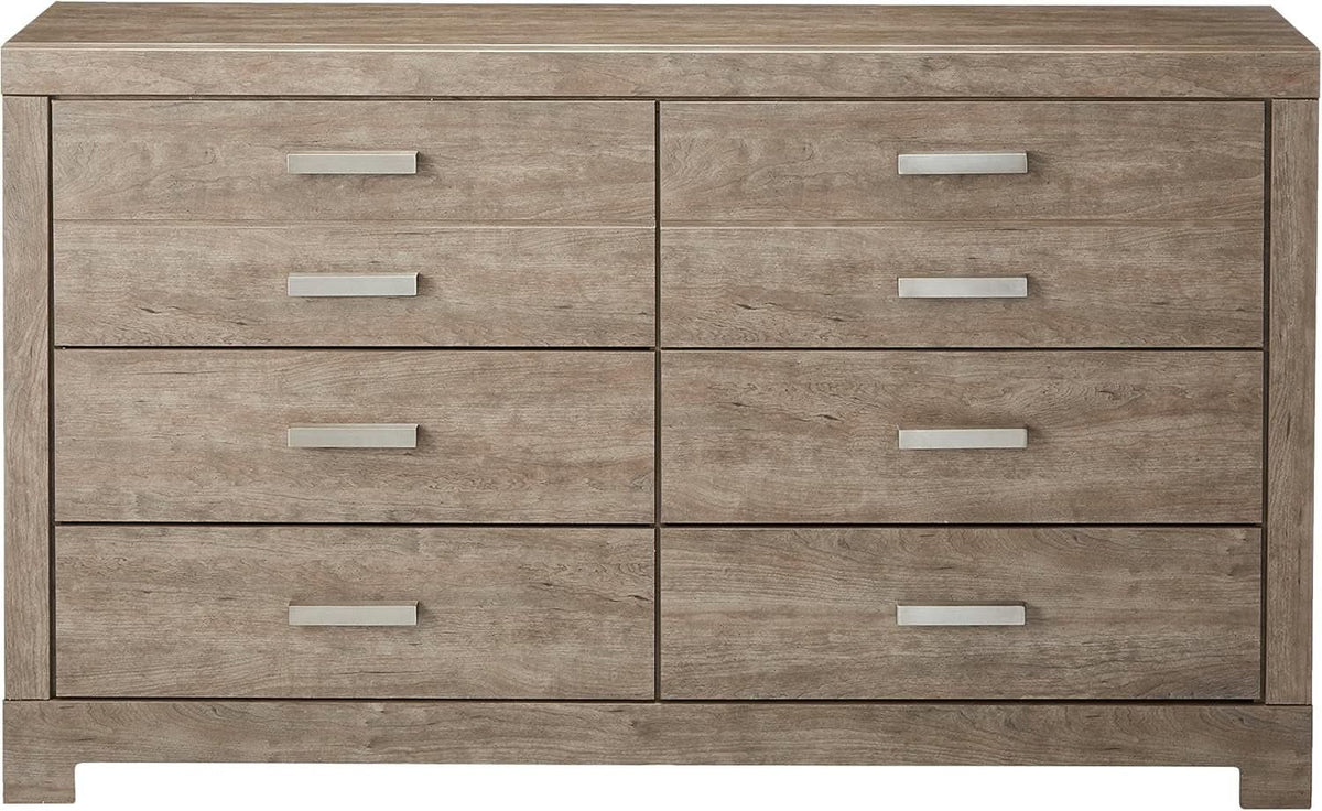Culverbach Scandinavian Dresser 6 Drawers Weathered Gray