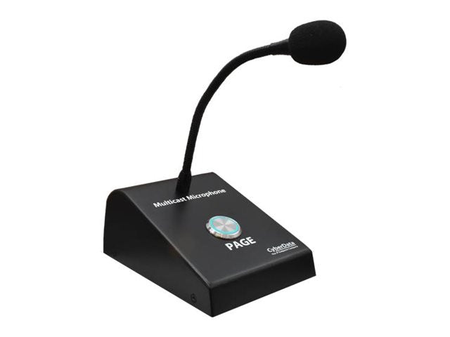 CyberData - Network microphone - RJ-45 - black CD-011446