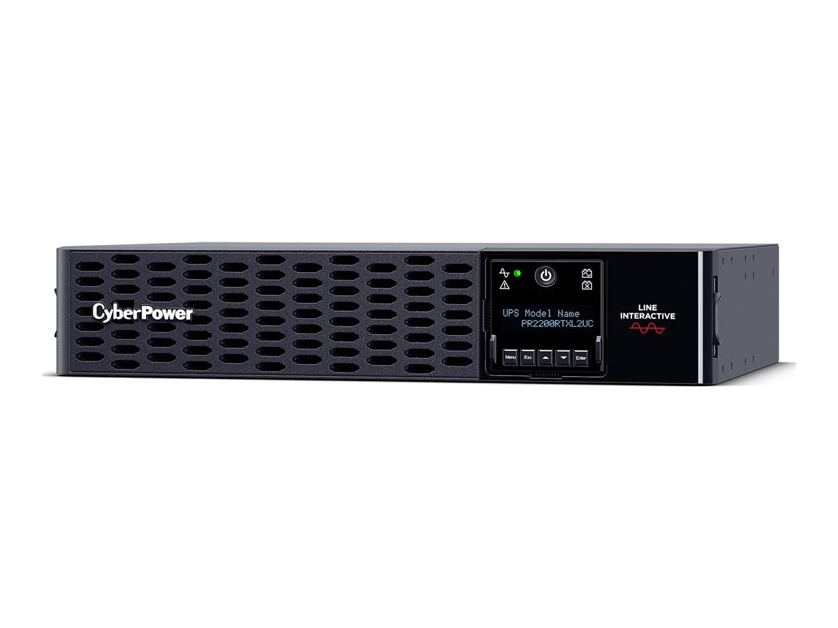 CyberPower 2200VA 2U Sine Wave UPS with Cloud Management for Servers