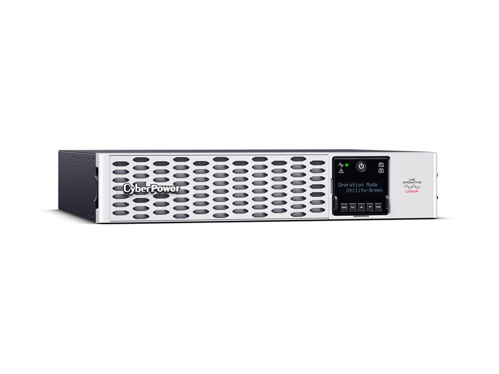 CyberPower Smart App Sinewave PRL3000RT2UC - UPS (rack-mountable / external) - AC 100-120 V - 3000 Watt - 3000 VA - 9 Ah - Ethernet,