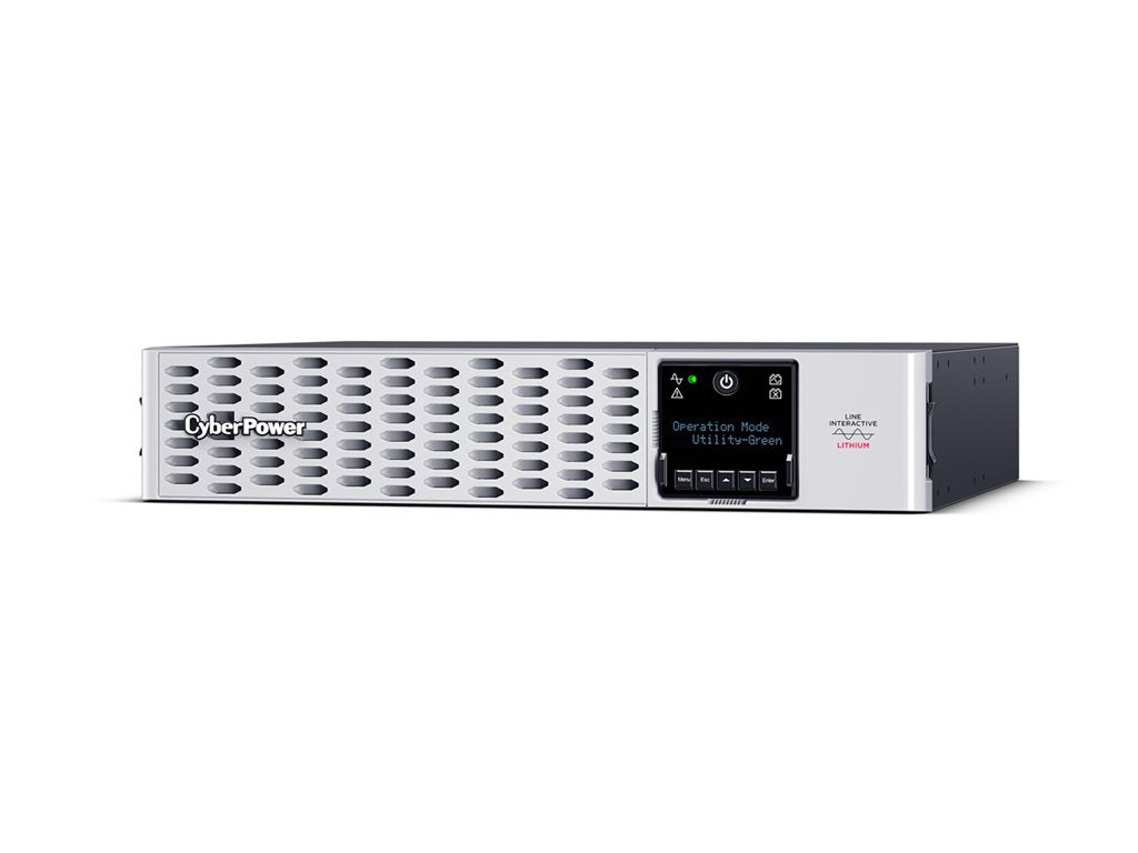 CyberPower Smart App Sinewave PRL3000RT2UC - UPS (rack-mountable / external) - AC 100-120 V - 3000 Watt - 3000 VA - 9 Ah - Ethernet,