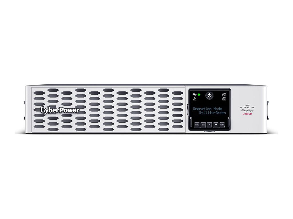CyberPower Smart App Sinewave PRL3000RT2UC - UPS (rack-mountable / external) - AC 100-120 V - 3000 Watt - 3000 VA - 9 Ah - Ethernet,