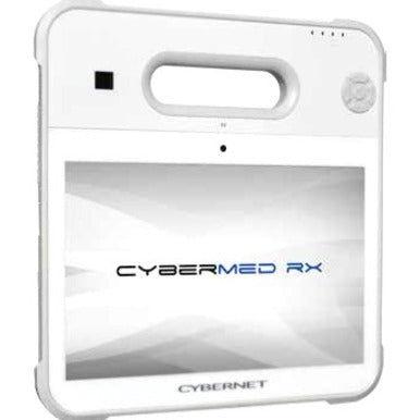 Cybernet The CyberMed-Rx is a 10.1-inch Rugged Medical Grade Tablet in a fully disinfectable casing and touch glass that mitigates the spread of germs and harmful microbes.