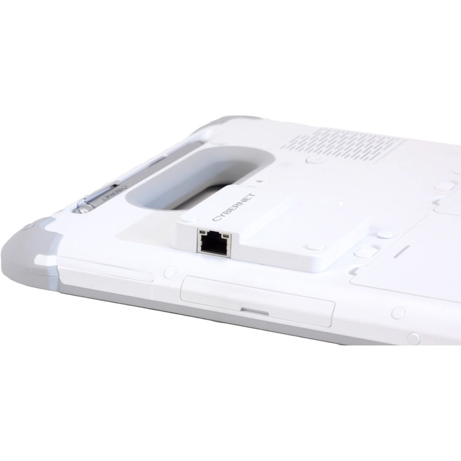 Cybernet The CyberMed-Rx is a 10.1-inch Rugged Medical Grade Tablet in a fully disinfectable casing and touch glass that mitigates the spread of germs and harmful microbes.