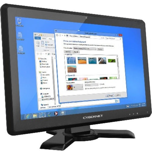 Cybernet iOne S S22 All-in-One Computer - Intel Core i5 6th Gen i5-6200U - 8 GB - 128 GB SSD - 21.5 Full HD Touchscreen - Desktop - Black" IONE-S22