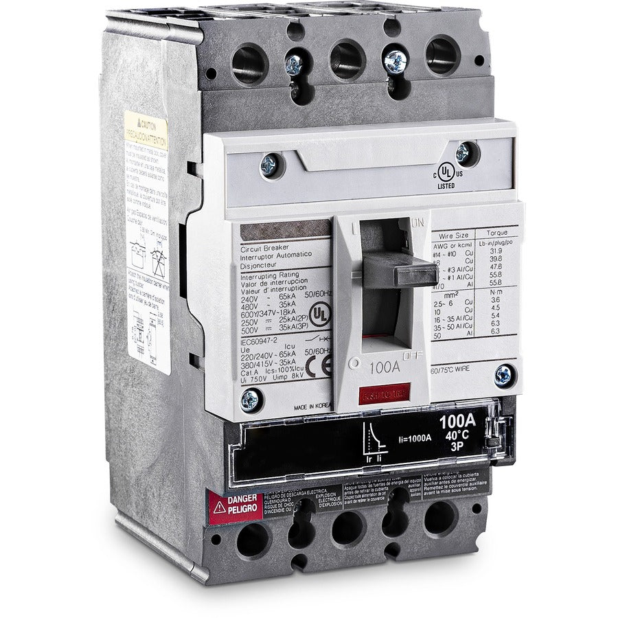 Cyberpower 100A Circuit Breaker Miniature Circuit Breaker 3