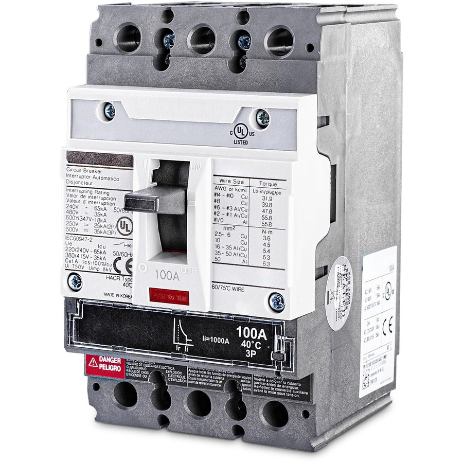 Cyberpower 100A Circuit Breaker Miniature Circuit Breaker 3
