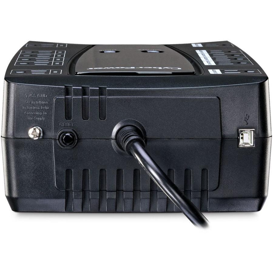 Cyberpower Avrg900U Uninterruptible Power Supply (Ups) 0.9 Kva 480 W 12 Ac Outlet(S)