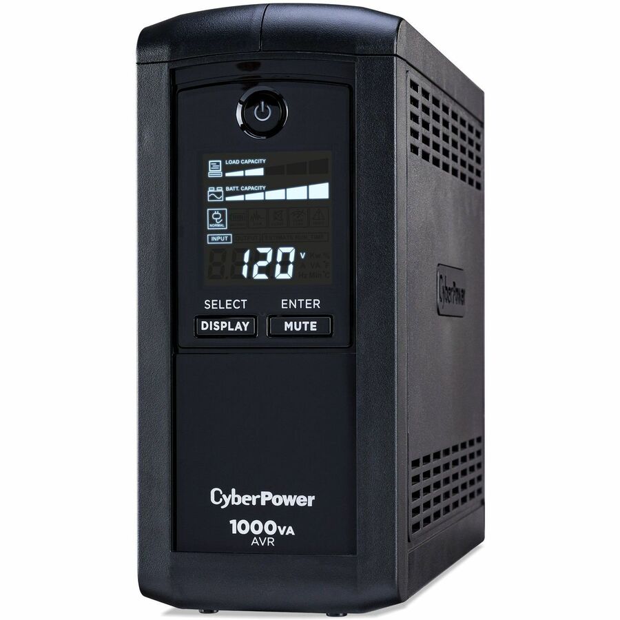 Cyberpower Cp1000Avrlcd Uninterruptible Power Supply (Ups) 1 Kva 600 W
