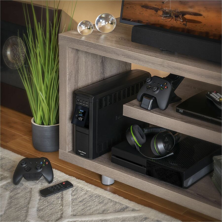 Cyberpower Cp1350Pfclcd Uninterruptible Power Supply (Ups) Line-Interactive 1.35 Kva 810 W 10 Ac Outlet(S)