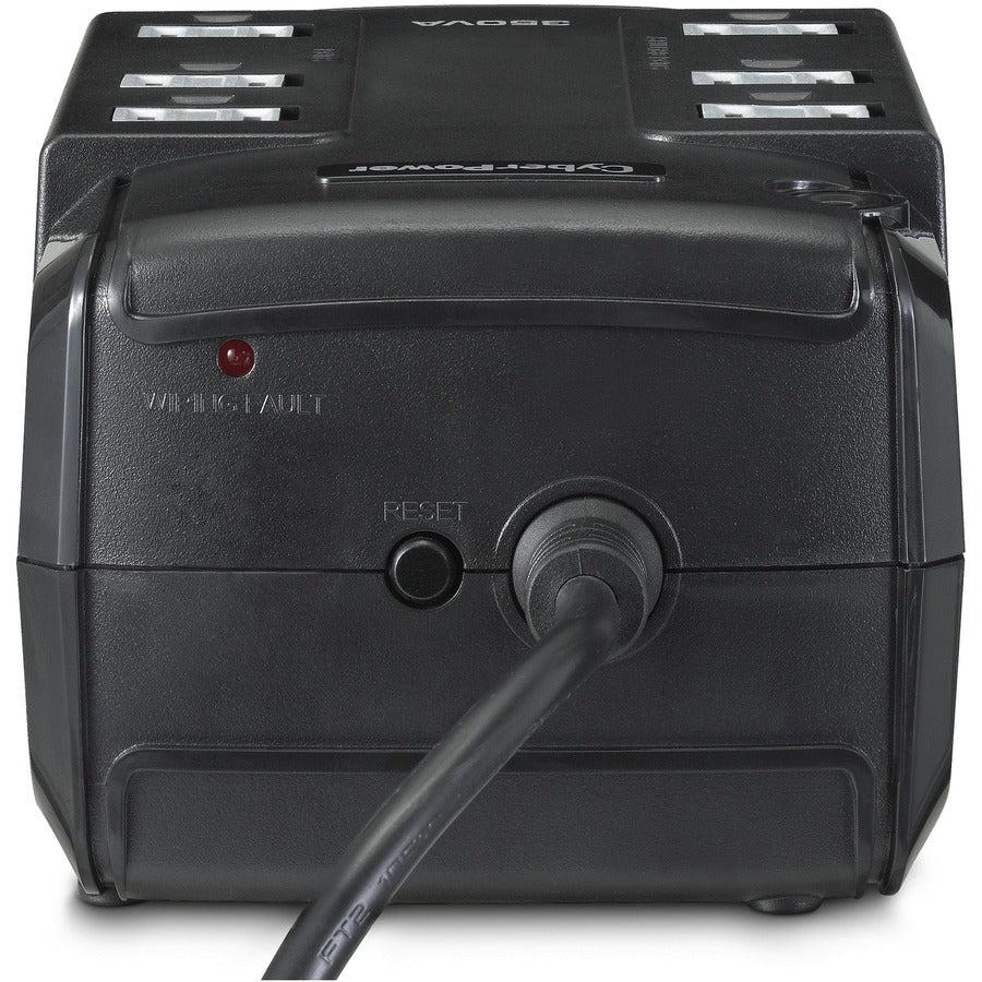 Cyberpower Cp350Slg Uninterruptible Power Supply (Ups) Standby (Offline) 0.35 Kva 255 W 6 Ac Outlet(S)