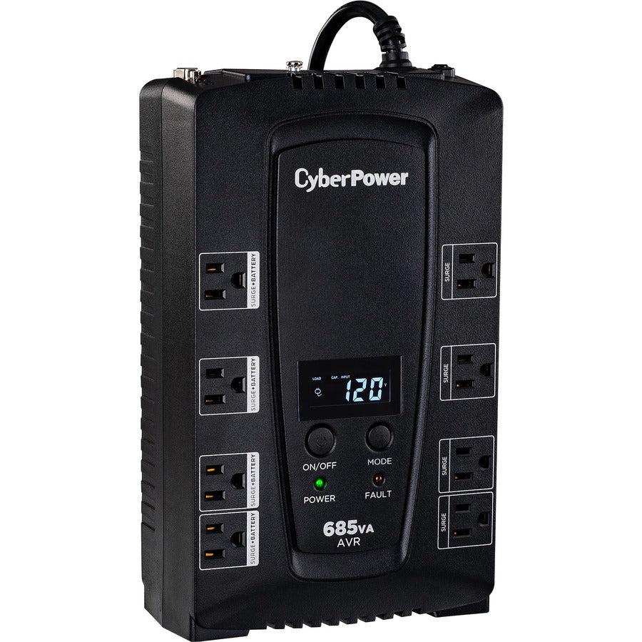 Cyberpower Cp685Avrlcd Uninterruptible Power Supply (Ups) Line-Interactive 0.685 Kva 390 W