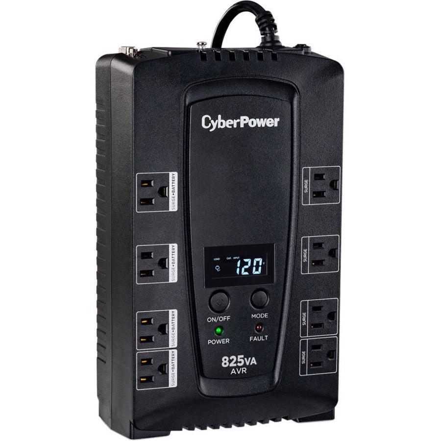 Cyberpower Cp825Avrlcd Uninterruptible Power Supply (Ups) Line-Interactive 0.825 Kva 450 W