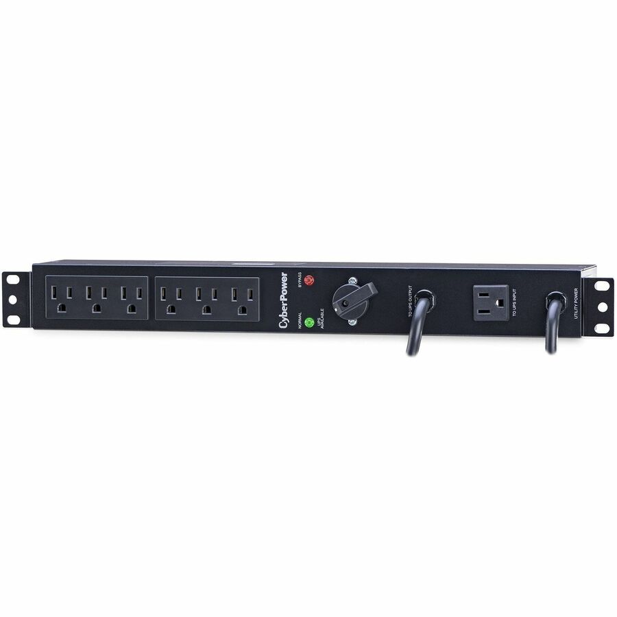 Cyberpower Mbp15A6 Power Distribution Unit (Pdu) 6 Ac Outlet(S) 1U Black