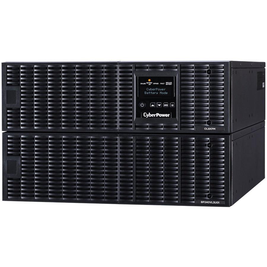 Cyberpower Ol6Krt Uninterruptible Power Supply (Ups) Double-Conversion (Online) 6 Kva 5400 W 4 Ac Outlet(S)