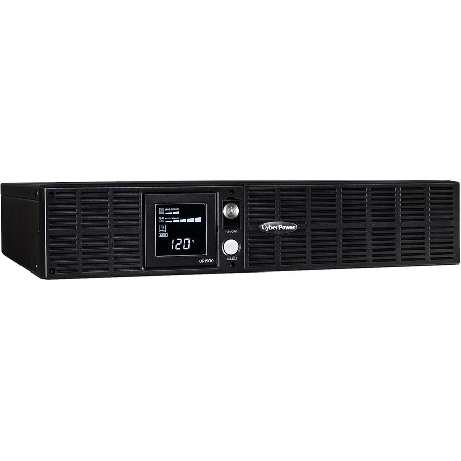 Cyberpower Or1500Lcdrt2U Uninterruptible Power Supply (Ups) Line-Interactive 1.5 Kva 900 W 8 Ac Outlet(S)